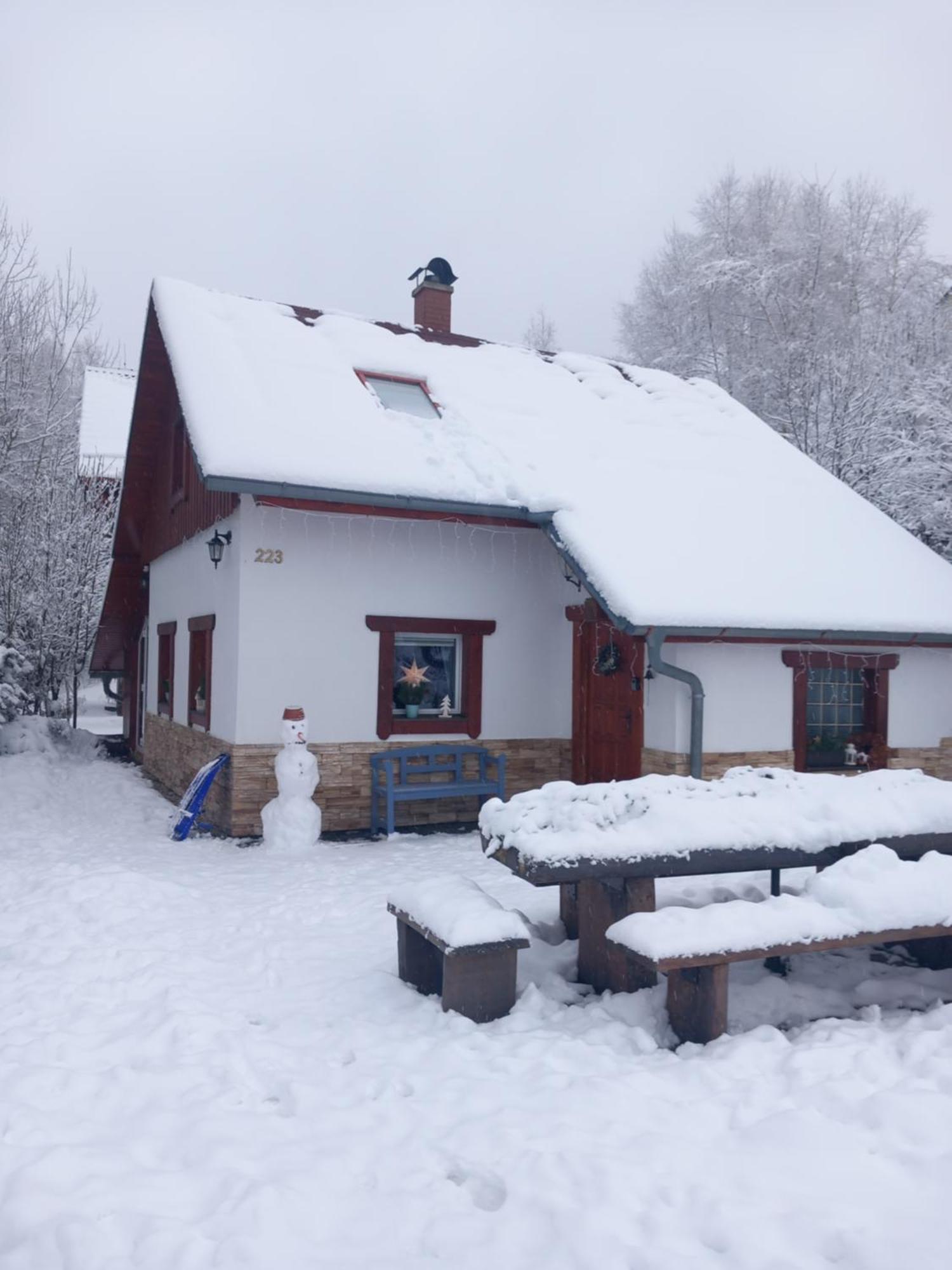 Český Jiřetín Hygge Chaloupka V Horachヴィラ エクステリア 写真